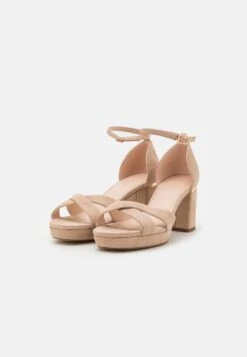 LEATHER - Plateausandalette - Beige -Anna Field Store 03317e61a03545bbbb00ce7b4896c308