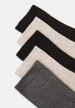Anna Field 5 PACK - Socken - Beige/black/grey -Anna Field Store 08df04d91dee44c9bc8b6f4818415c2e