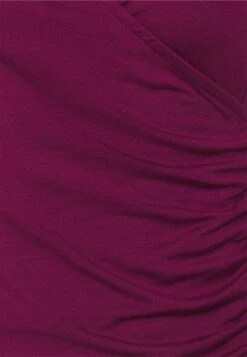 Anna Field Top - Dark Red -Anna Field Store 0c90be7112624d8482752c9fa10e8cd8