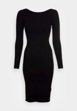 Anna Field OFFENER RÜCKEN BODYCON MINI STRICKKLEID - Etuikleid - Black -Anna Field Store 1d910ff4704f4ddbbfd6872010333095