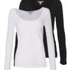 Anna Field 2 PACK - Langarmshirt - Black/white 1 Anna Field 2 PACK - Langarmshirt - Black/white -Anna Field Store 21e9652f2985435da297ef3f4e9c3b4a