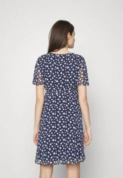 Freizeitkleid - Dark Blue/white -Anna Field Store 39e2060c29a641048ced2b63c21009d8