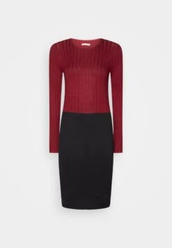 Anna Field CREW AUSSCHNITT RIPP TOP BODYCON MINI STRICKKLEID - Etuikleid - Brown -Anna Field Store 4c3f74dd4f7e42219a289d085302e1b0