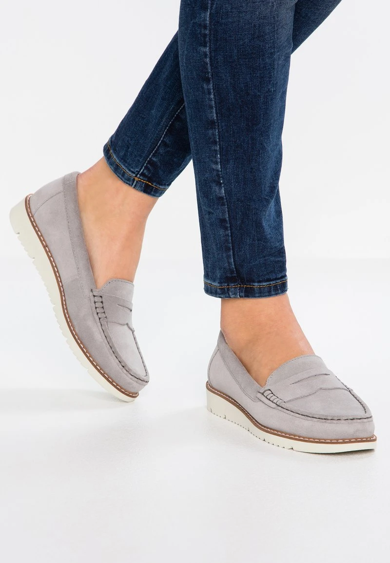 Anna Field COMFORT LEATHER - Slipper - Grey 3 Anna Field COMFORT LEATHER - Slipper - Grey