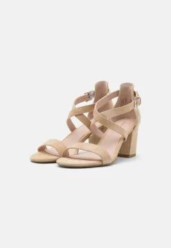 Anna Field LEATHER - Riemensandalette - Beige -Anna Field Store 695b5189abaa4faeb80bfe3454afc949