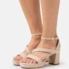 LEATHER - High Heel Sandalette - Light Pink 2 LEATHER - High Heel Sandalette - Light Pink -Anna Field Store 7a77d3d8cf93470a9b5678be17cbb9a1