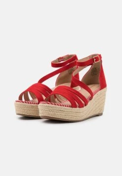 Anna Field Plateausandalette - Red -Anna Field Store 7b88177f598c421288496b6c34e57f20