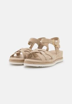 Anna Field LEATHER - Keilsandalette - Beige 10 Anna Field LEATHER - Keilsandalette - Beige -Anna Field Store 8297b92a5b25491a8d627a8800e3ab2b
