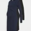 2 PACK NURSING DRESS - Jerseykleid - Dark Blue/black -Anna Field Store 8fdbbe96b7e5442499339809df487dbe