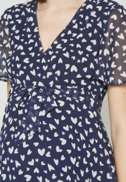 Freizeitkleid - Dark Blue/white -Anna Field Store 911c1e9fa15e4b1eb7902a1d56040b0e