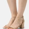 Anna Field LEATHER - Riemensandalette - Beige