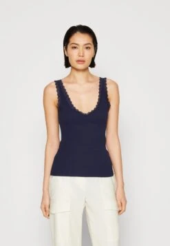 Anna Field Top - Dark Blue