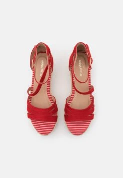 Anna Field Plateausandalette - Red -Anna Field Store b43725e4ccb645b09bc303356ca311d0