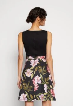 Anna Field Jerseykleid - Black/black/pink -Anna Field Store bf2b72ddb8ab45fc8112f8ad8ecc10ad