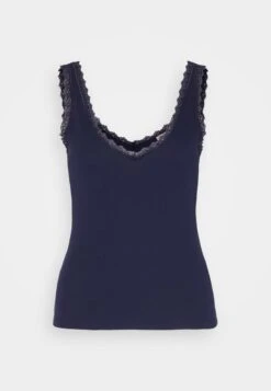 Anna Field Top - Dark Blue -Anna Field Store c1f4908f01b9420cb717029054e7ad57