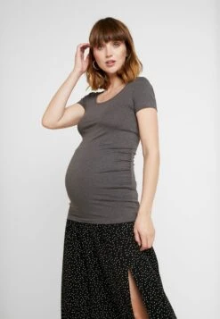 2 PACK - T-Shirt Basic - Dark Gray/black -Anna Field Store ef9773ecc6074f73a958b52d3b7df616