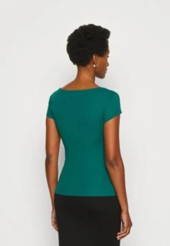 Anna Field T-Shirt Basic - Dark Green -Anna Field Store f6ae4f6525a143e1971f1cdbcb5b24ed